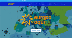 Desktop Screenshot of europaaqui.org
